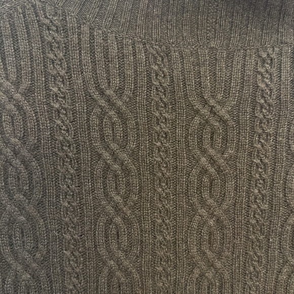Olive green Cashmere Cardigan - Picture 2 of 6